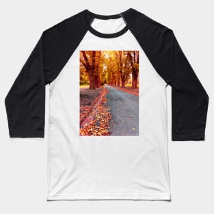 Autumn, Fitzroy Gardens Baseball T-Shirt